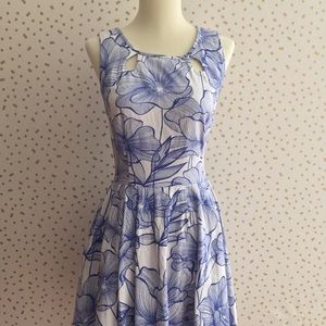 Sleeveless Fit & Flare Dress